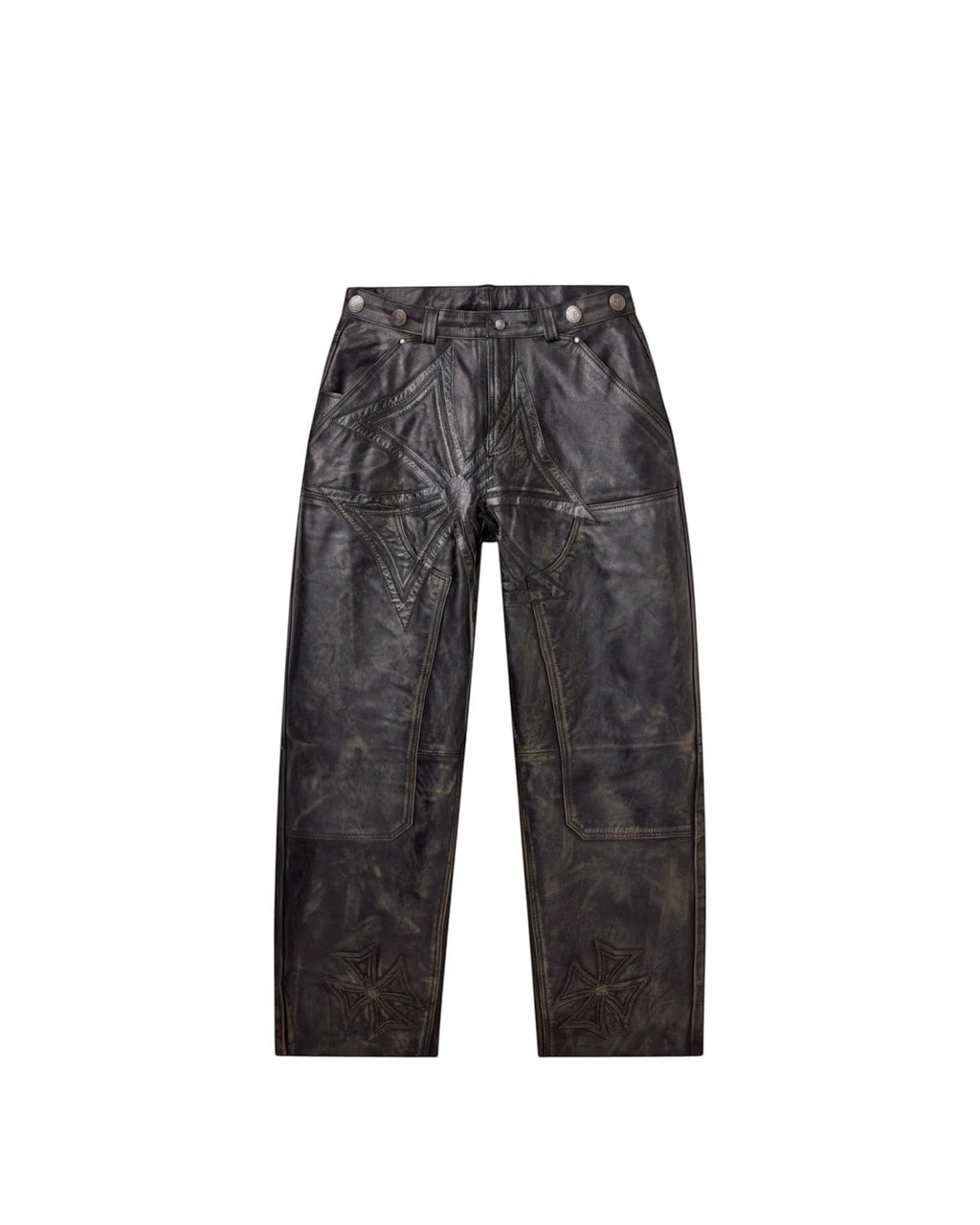 VALE DREAMS CARPENTER CROXXX LEATHER PANTS