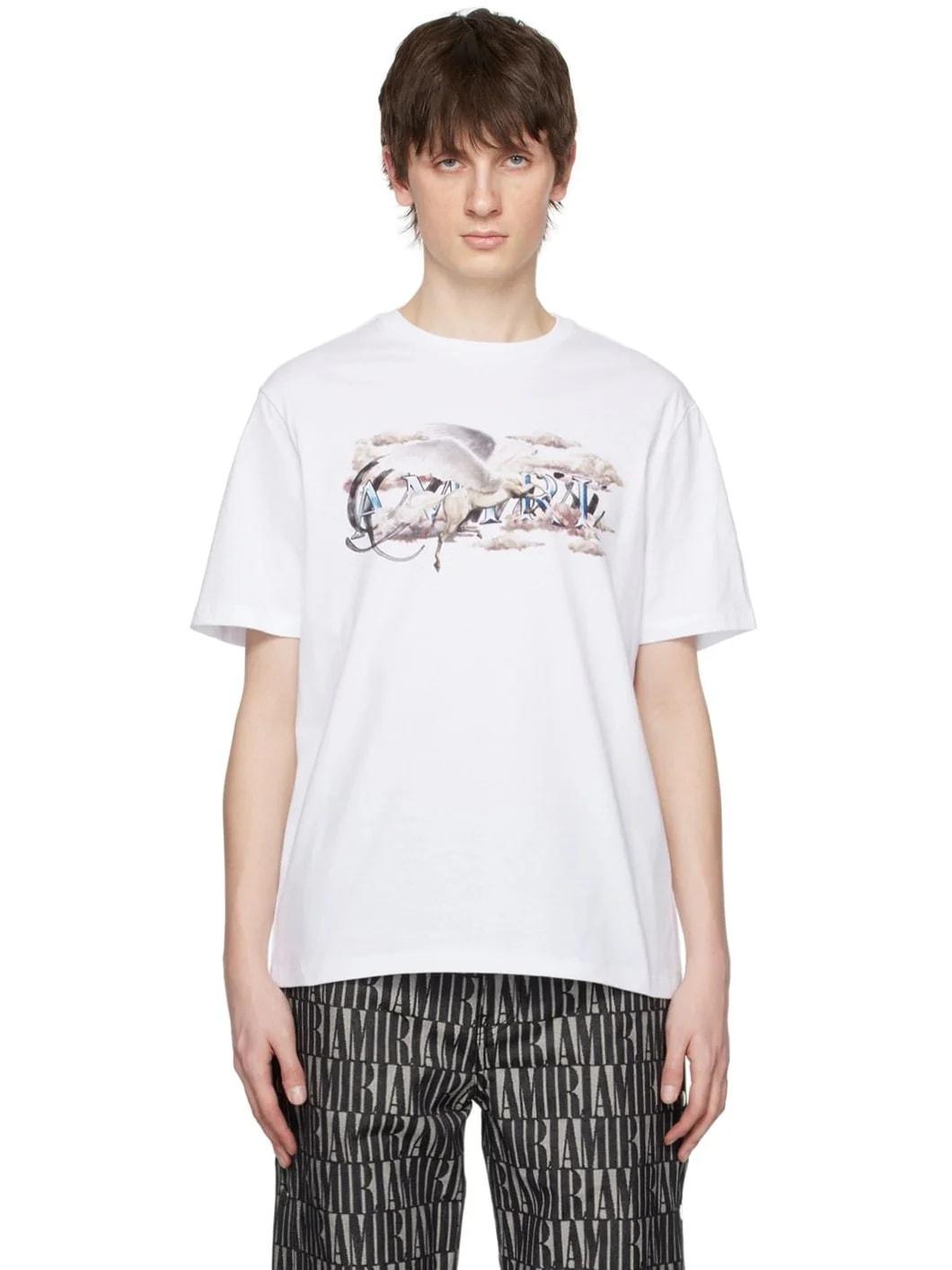 AMIRI PEGASUS T SHIRT WHITE