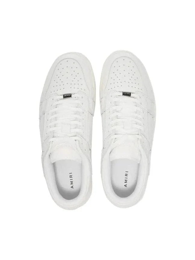 AMIRI WHITE SKELETON SNEAKERS TRIPLE WHITE