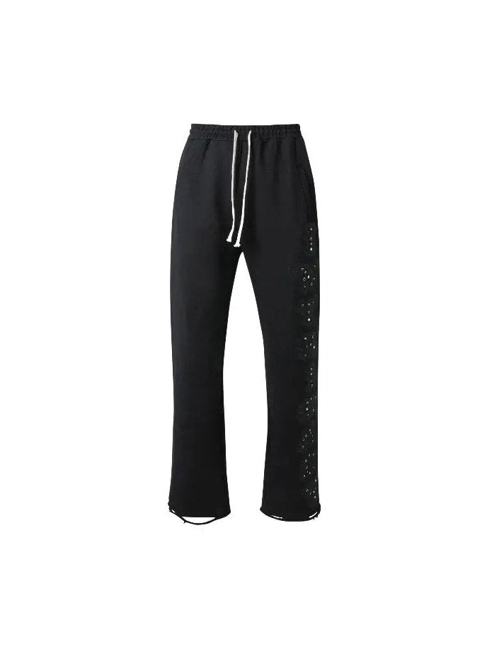LOST INTRICACY BLACK OUT PATCH 2.O BLACK SWEATPANTS