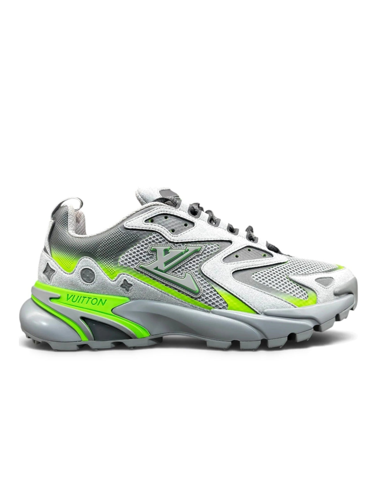 LOUIS VUITTON RUNNER TATIC GREY NEON GREEN