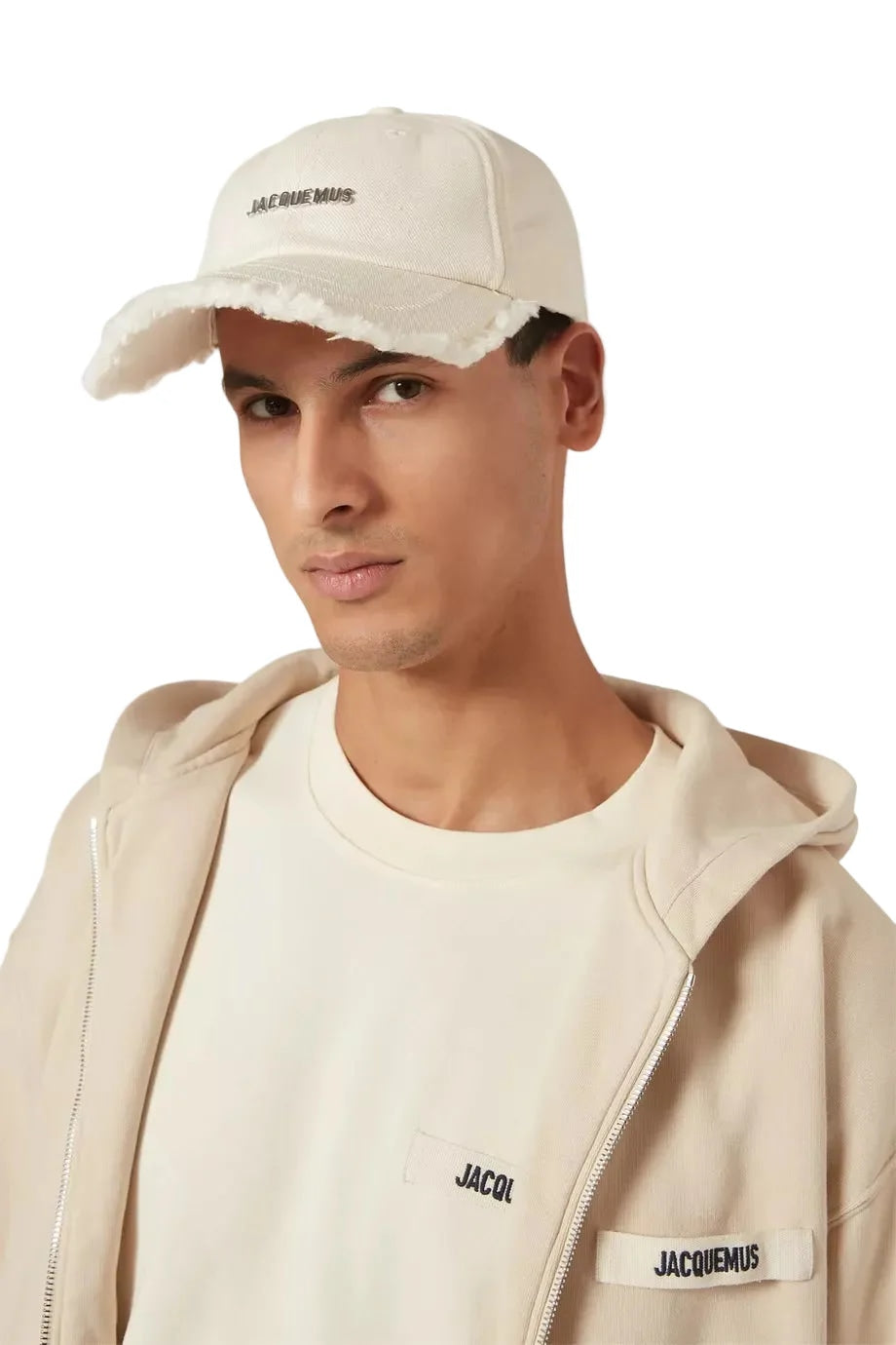 JACQUEMUS HAT LA CASQUETTE OFF WHITE