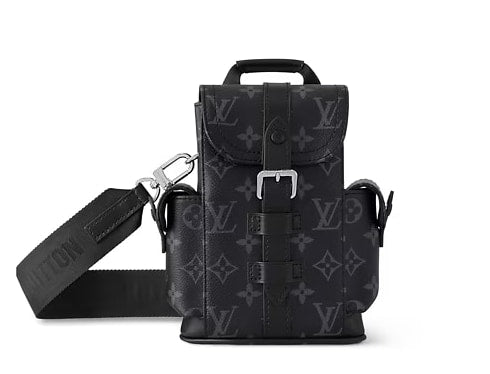 LOUIS VUITTON NANO CHRISTOPHER MINI BACKPACK BLACK
