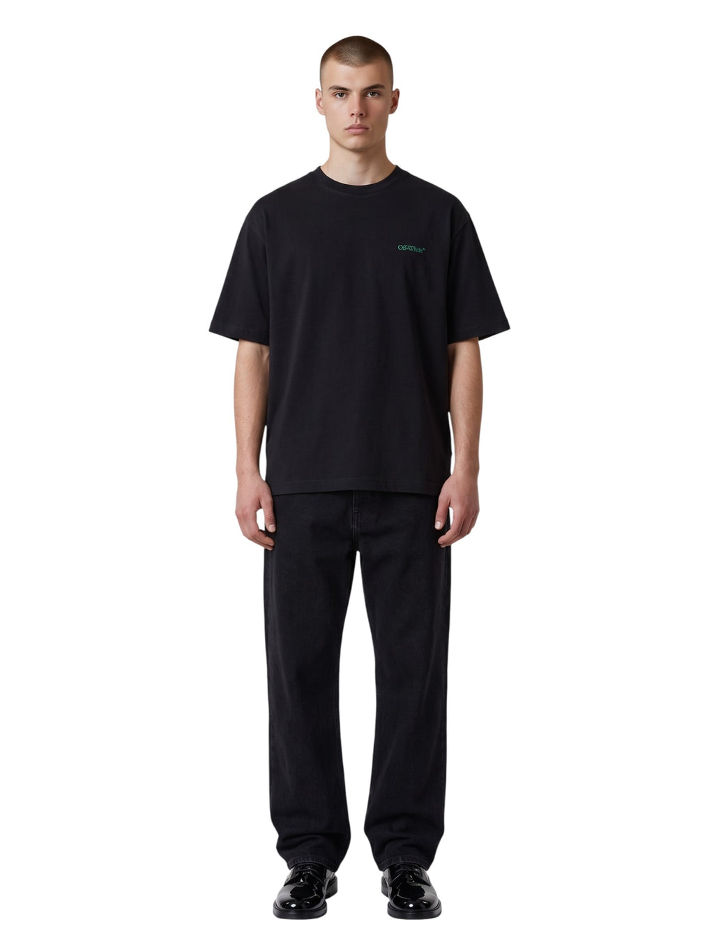 OFF WHITE TAPE ARROW T-SHIRT BLACK