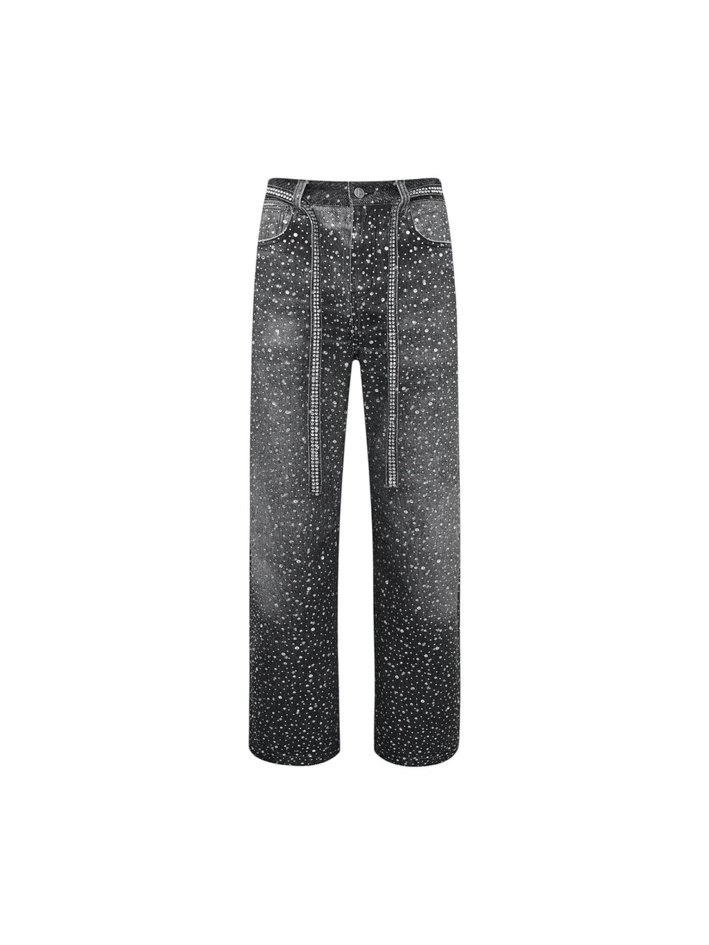 BIRTH OF A ROYAL CHILD GREY DIAMOND BORO JEANS