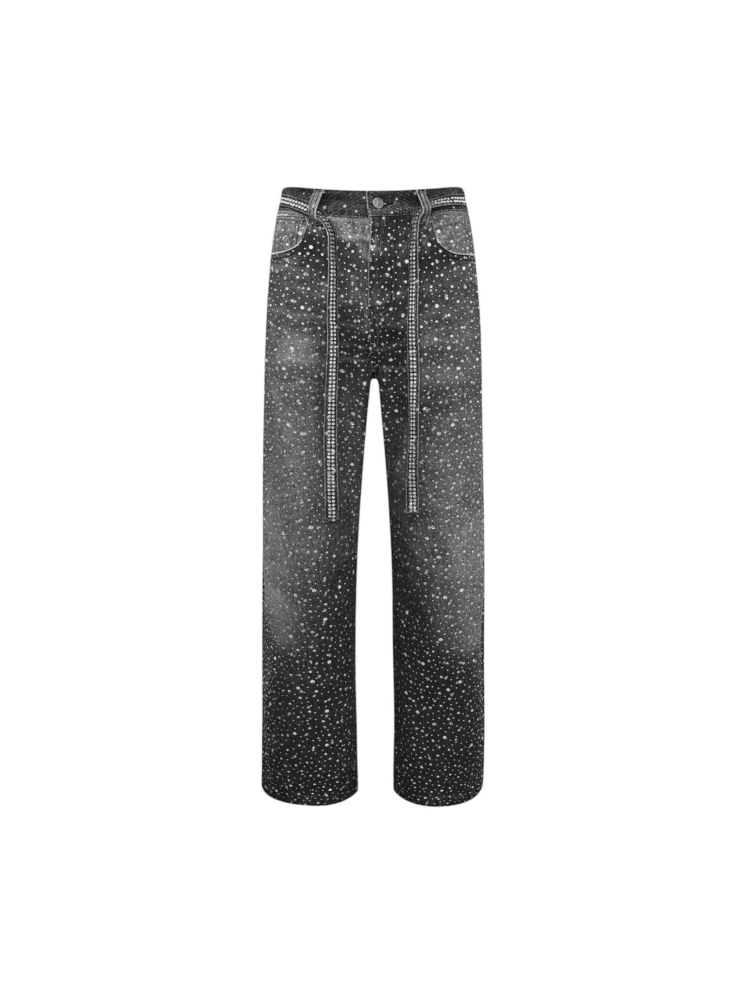 BIRTH OF A ROYAL CHILD GREY DIAMOND BORO JEANS