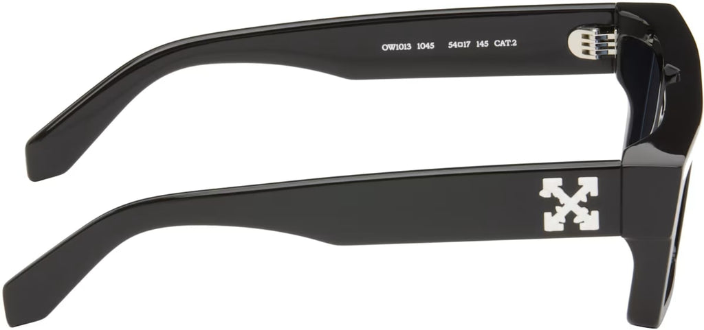 OFF WHITE BLACK BLUE RUBY SUNGLASSES