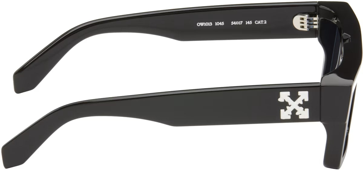 OFF WHITE BLACK BLUE RUBY SUNGLASSES