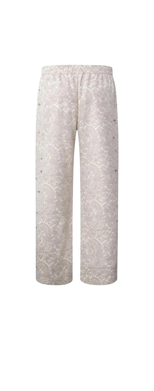 BIRTH OF ROYAL CHILD CASHEW BLOSSOM PEARL-EMBELLISHED SWEATPANTS