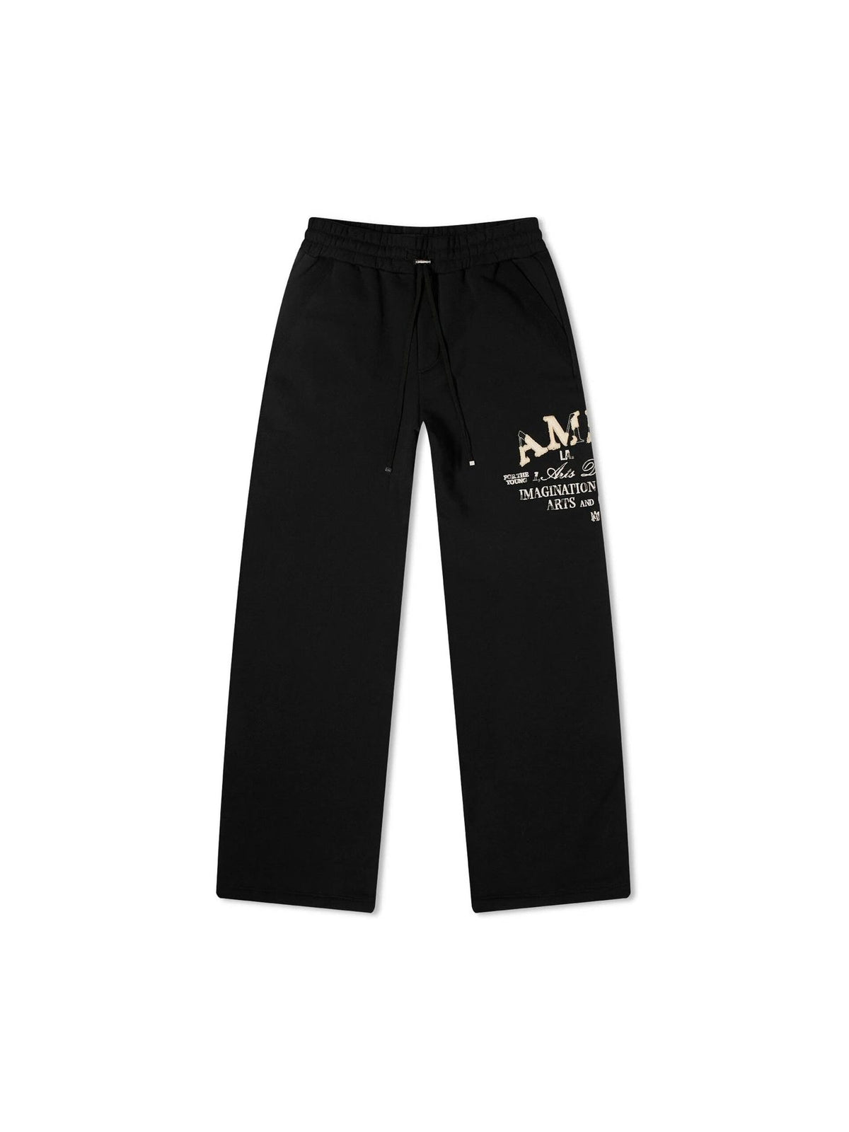 AMIRI DISTRESSED ARTS DISTRICT SWEATPANTS BLACK
