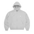 CORTEIZ MINI ISLAND ZIP HOODIE HEATHER GREY