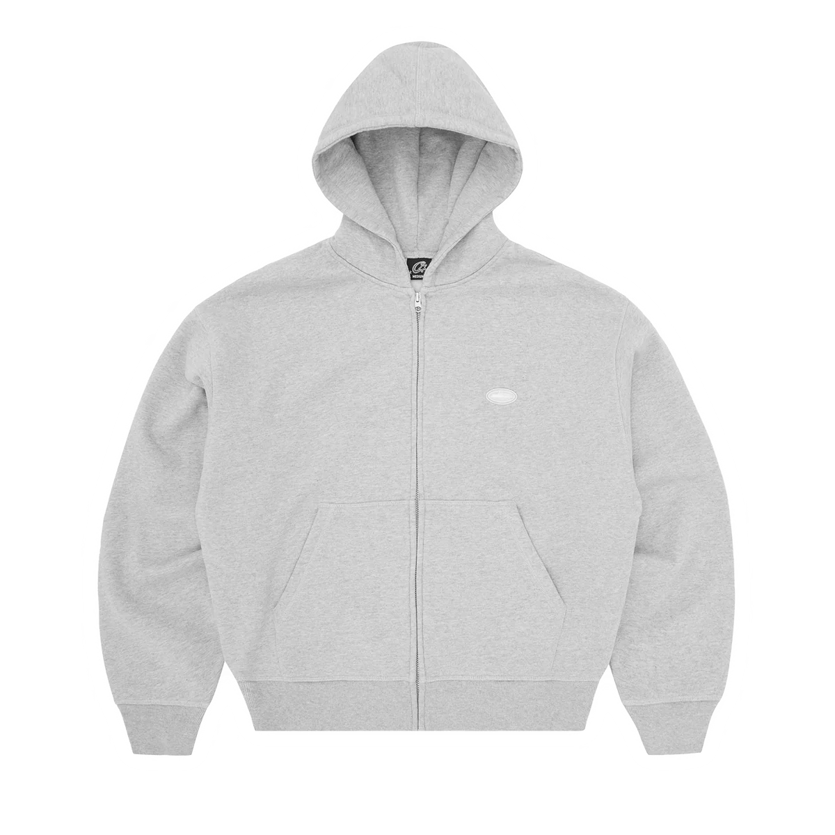 CORTEIZ MINI ISLAND ZIP HOODIE HEATHER GREY