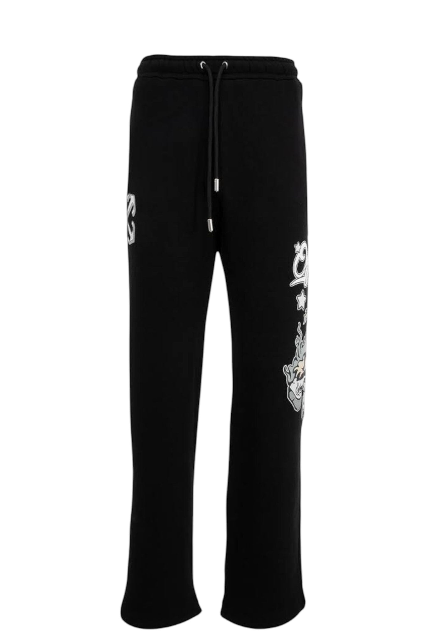 OFF WHITE DRAGON SWEATPANTS BLACK GREY