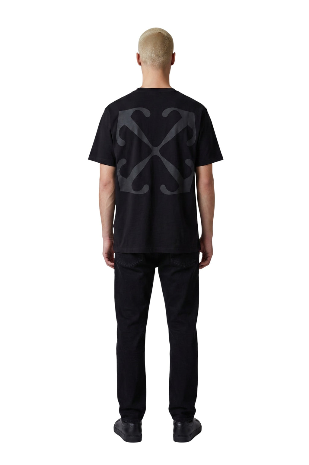 OFF WHITE SLIM ARROW T-SHIRT BLACK