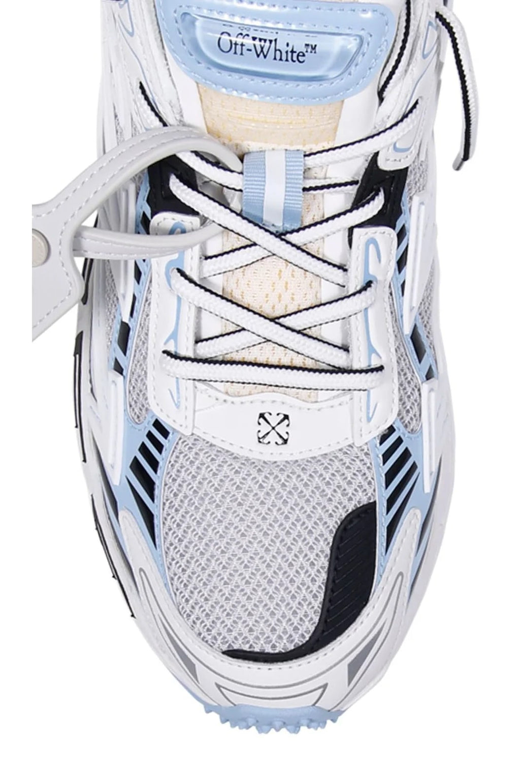 OFF WHITE BE RIGHT BACK WHITE LIGHT BLUE