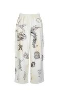BALENCIAGA TATTOO OVERSIZED SWEATPANTS NATURAL