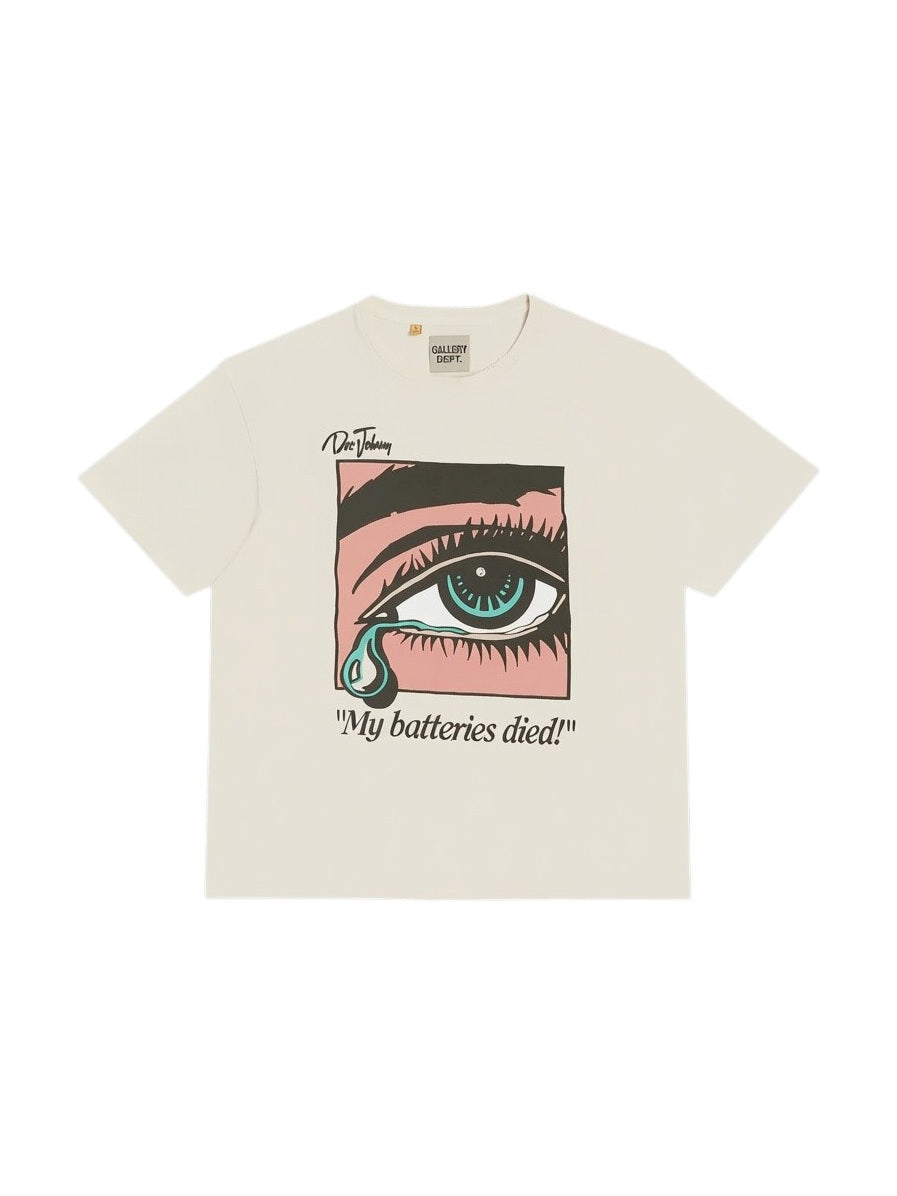 GALLERY DEPT. DEAD BATTERIES TEE DOC JOHNSON