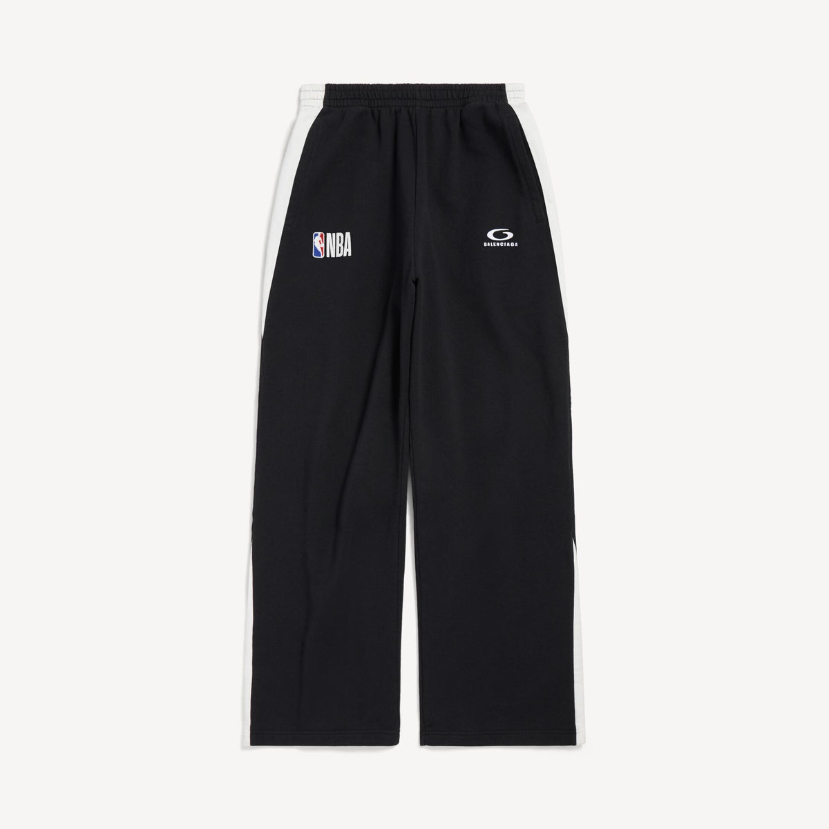BALENCIAGA X NBA SWEATPANTS BLACK