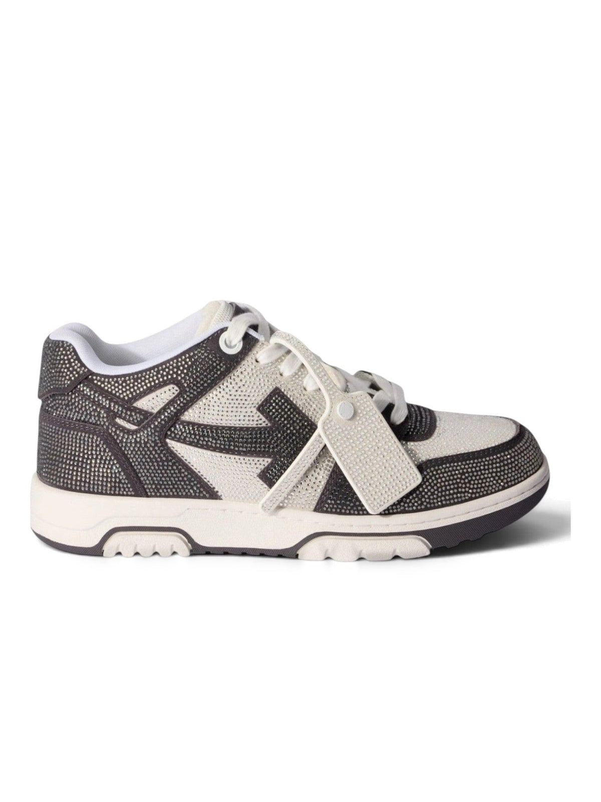 OFF WHITE OUT OF OFFICE CRYSTAL WHITE DARK GREY
