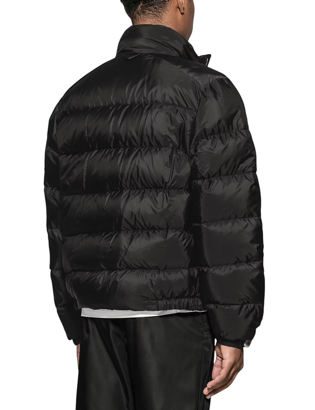 PRADA NYLON DOWN JACKET BLACK