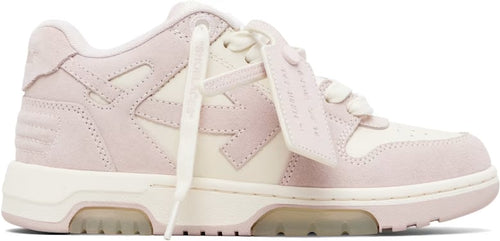 OFF WHITE OUT OF OFFICE SUEDE PINK