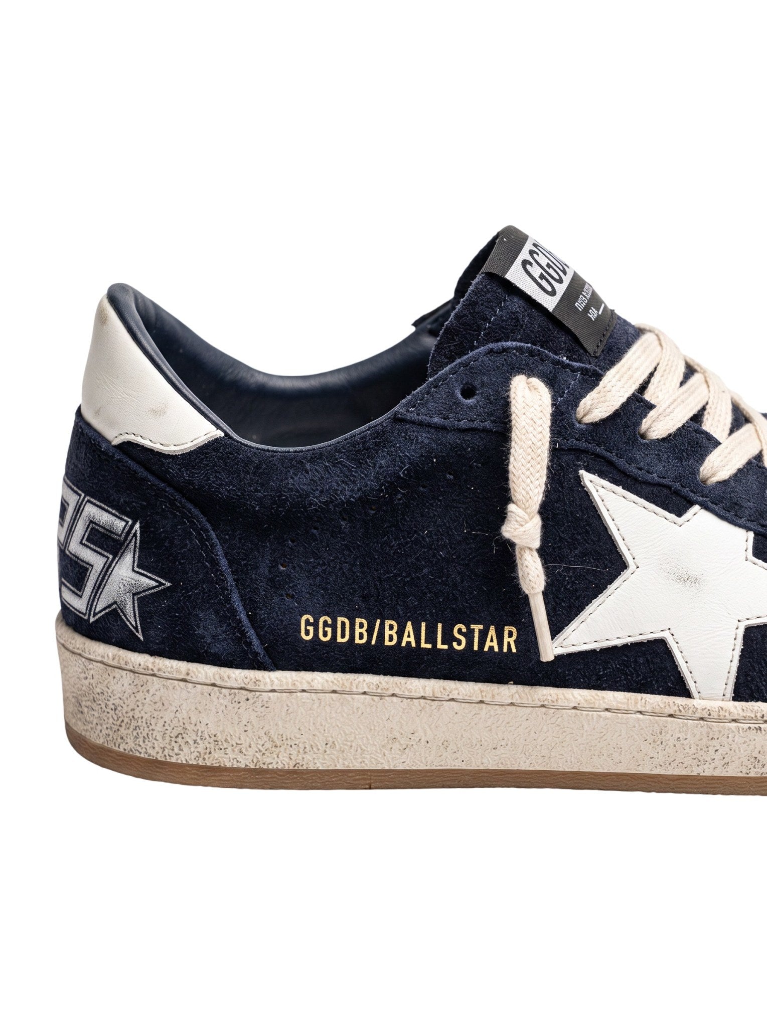 GOLDEN GOOSE BALLSTAR SNEAKER DARK BLUE WHITE