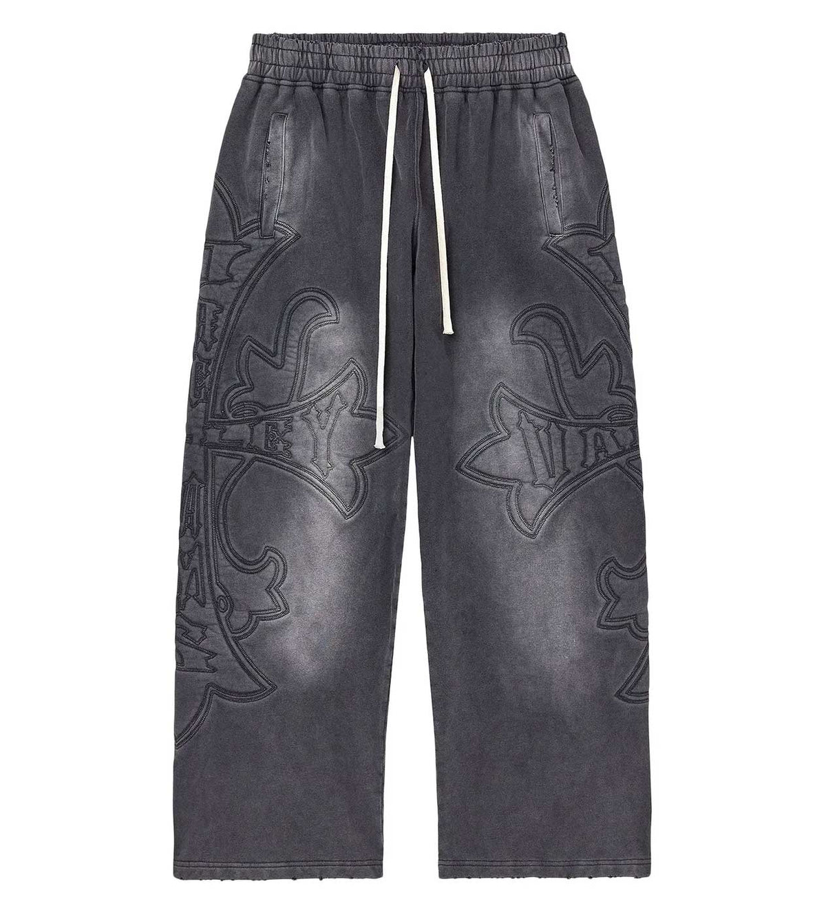 VALLEY CARVER SWEATPANTS WASHED BLACK