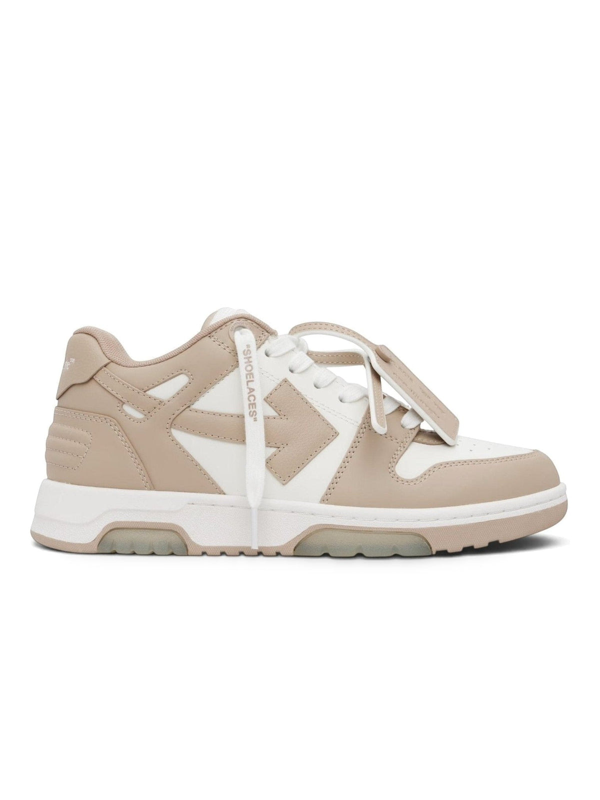 OFF WHITE OUT OF OFFICE BEIGE & WHITE