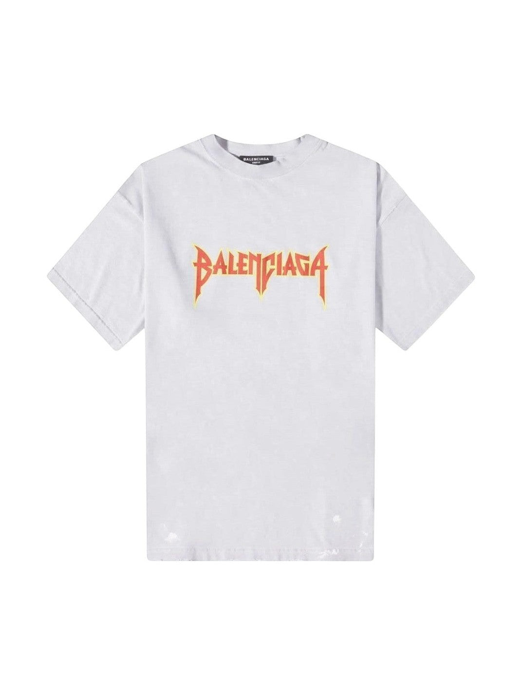 BALENCIAGA METAL OVERSIZE T-SHIRT GREY