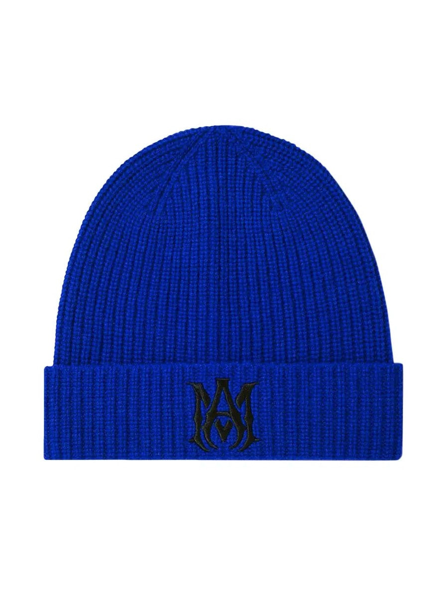 AMIRI MA LOGO BEANIE BLUE