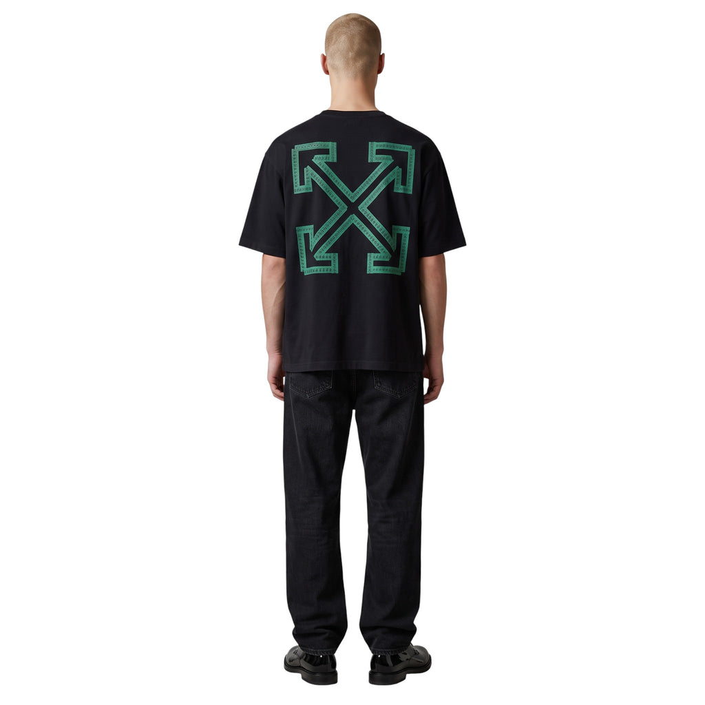 OFF WHITE TAPE ARROW T-SHIRT BLACK