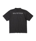 BALENCIAGA RHINESTONES BACK T-SHIRT BLACK