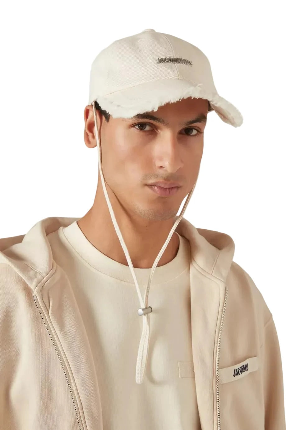 JACQUEMUS HAT LA CASQUETTE OFF WHITE