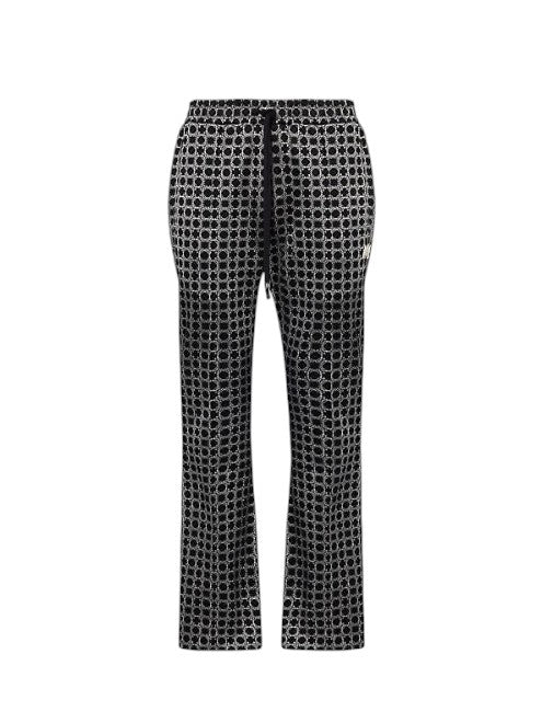 AMIRI QUAD FLARE WOVEN TRACKSUIT PANTS