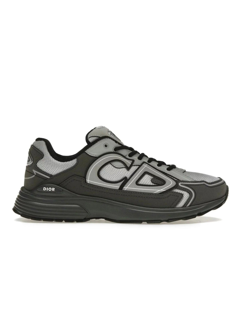 DIOR B30 GREY BLACK SNEAKERS