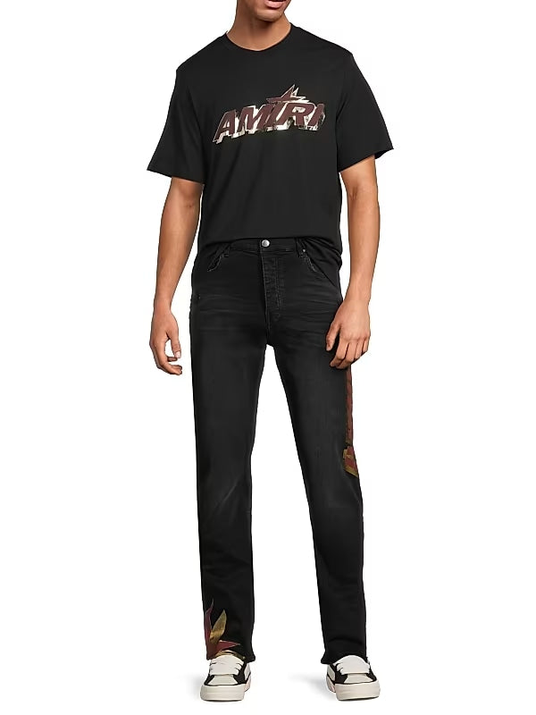 AMIRI SHADOW SLIM JEANS BLACK