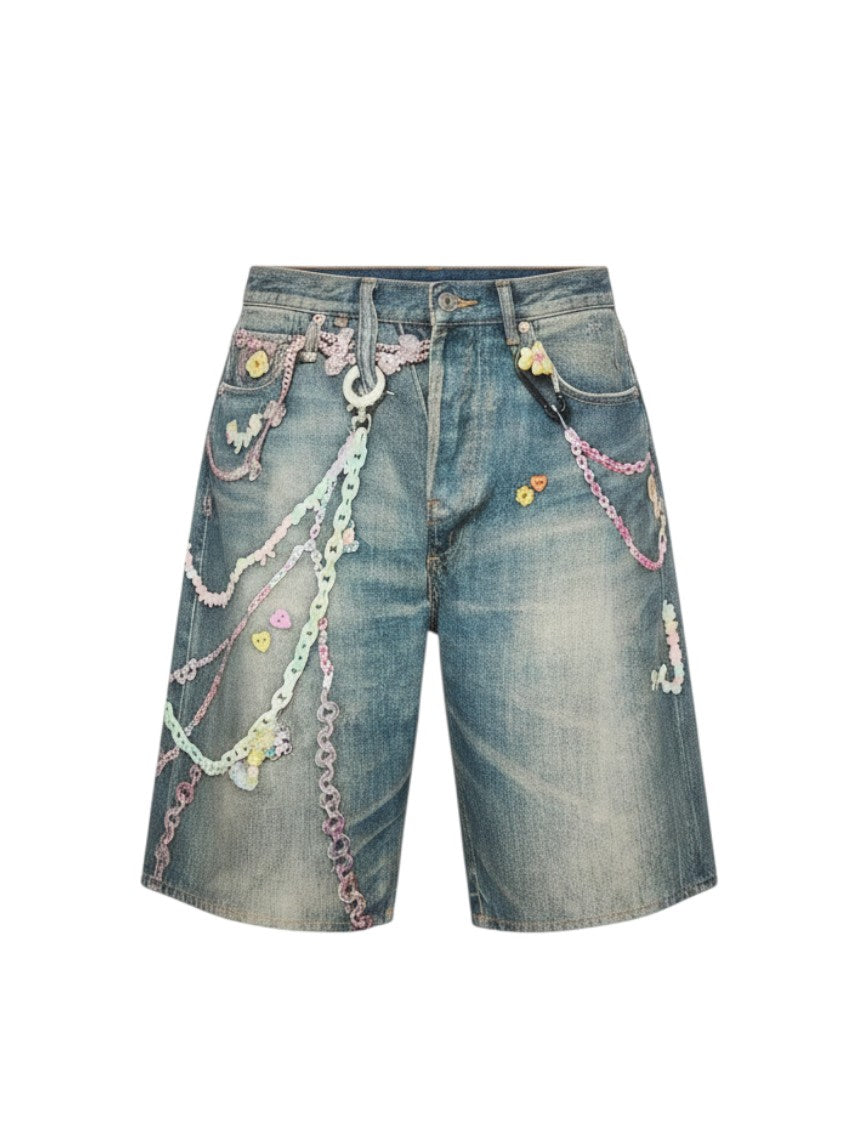 ACNE STUDIOS TROMPE LOEIL JORTS