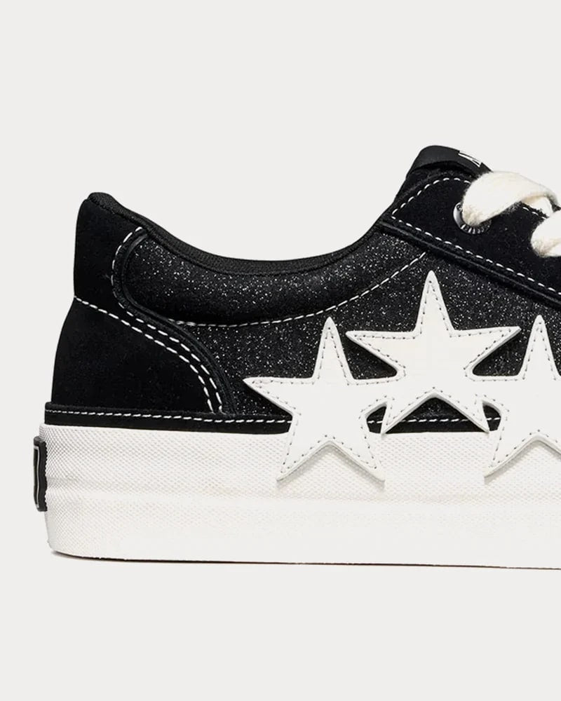AMIRI BLACK GLITTER SUNSET SKATE SNEAKERS