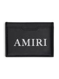 AMIRI BLACK BONDED CARD HOLDER