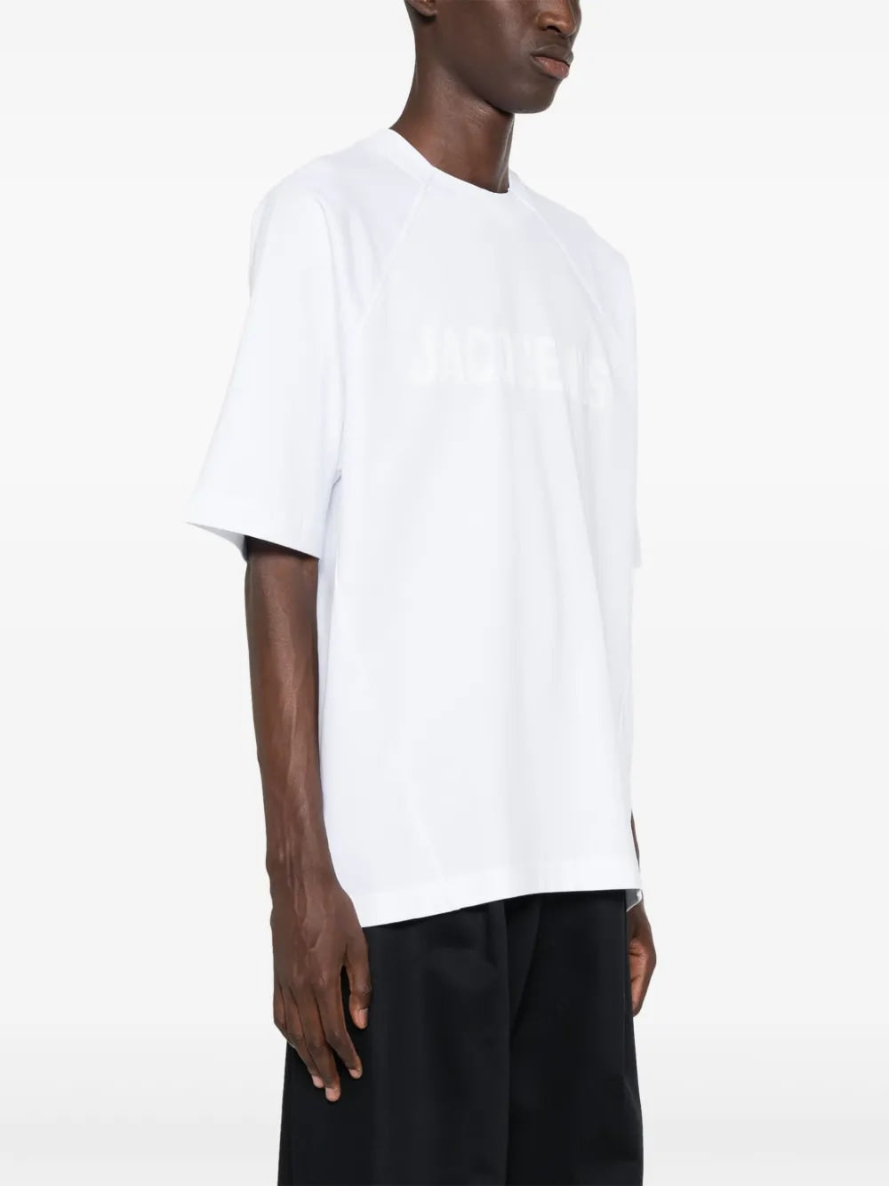JACQUEMUS BIG LOGO T SHIRT WHITE