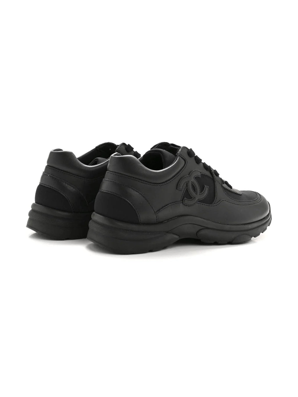 CHANEL RUNNERS TRIPLE BLACK SNEAKERS