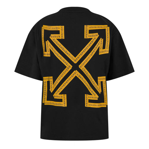 OFF WHITE TAPE ARROW T-SHIRT BLACK