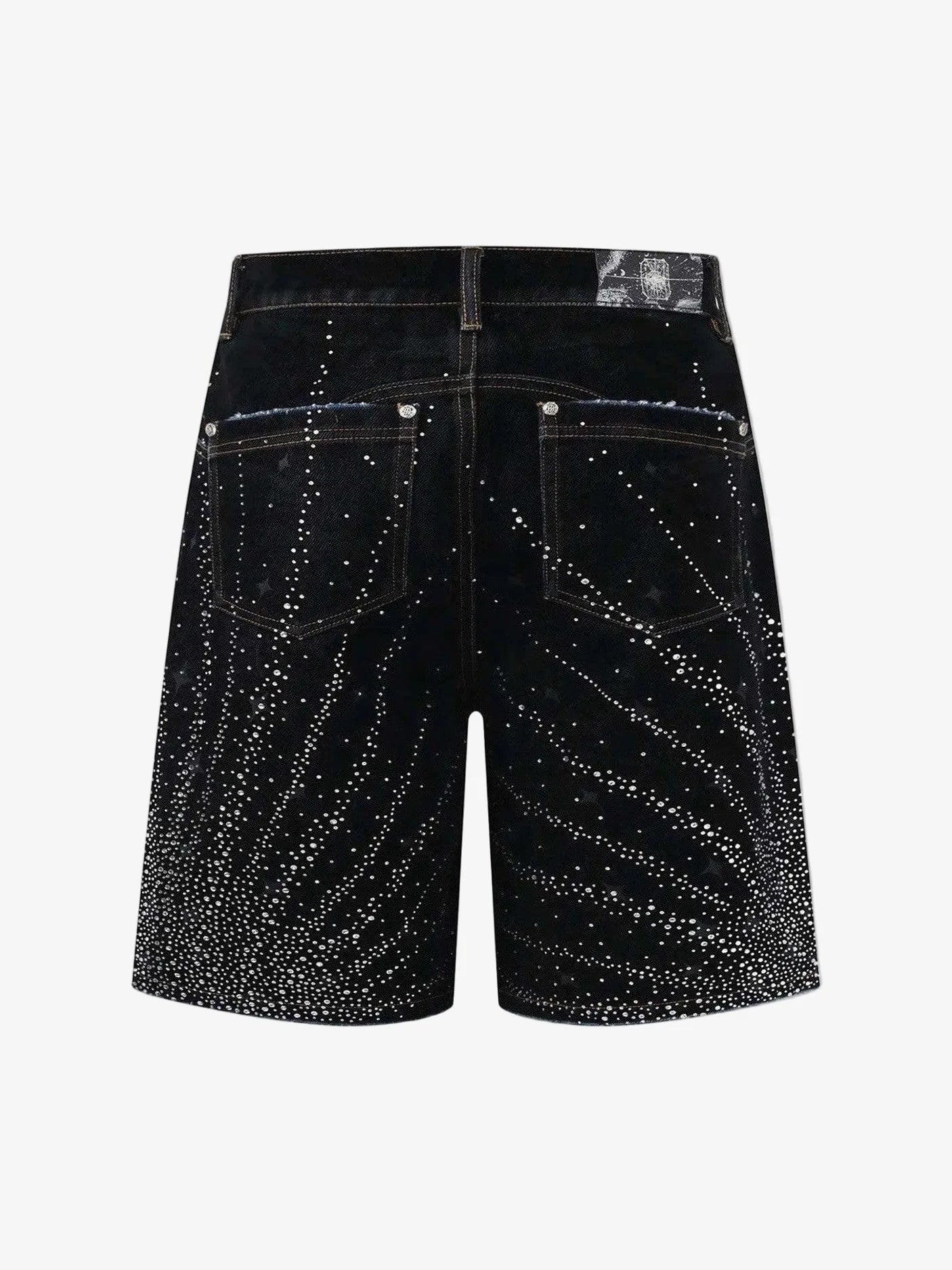 BIRTH OF ROYAL CHILD BLACK 20K STARLIGHT DIAMOND JORTS
