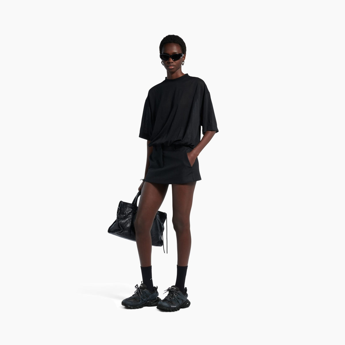BALENCIAGA TRACK WASH NOIR
