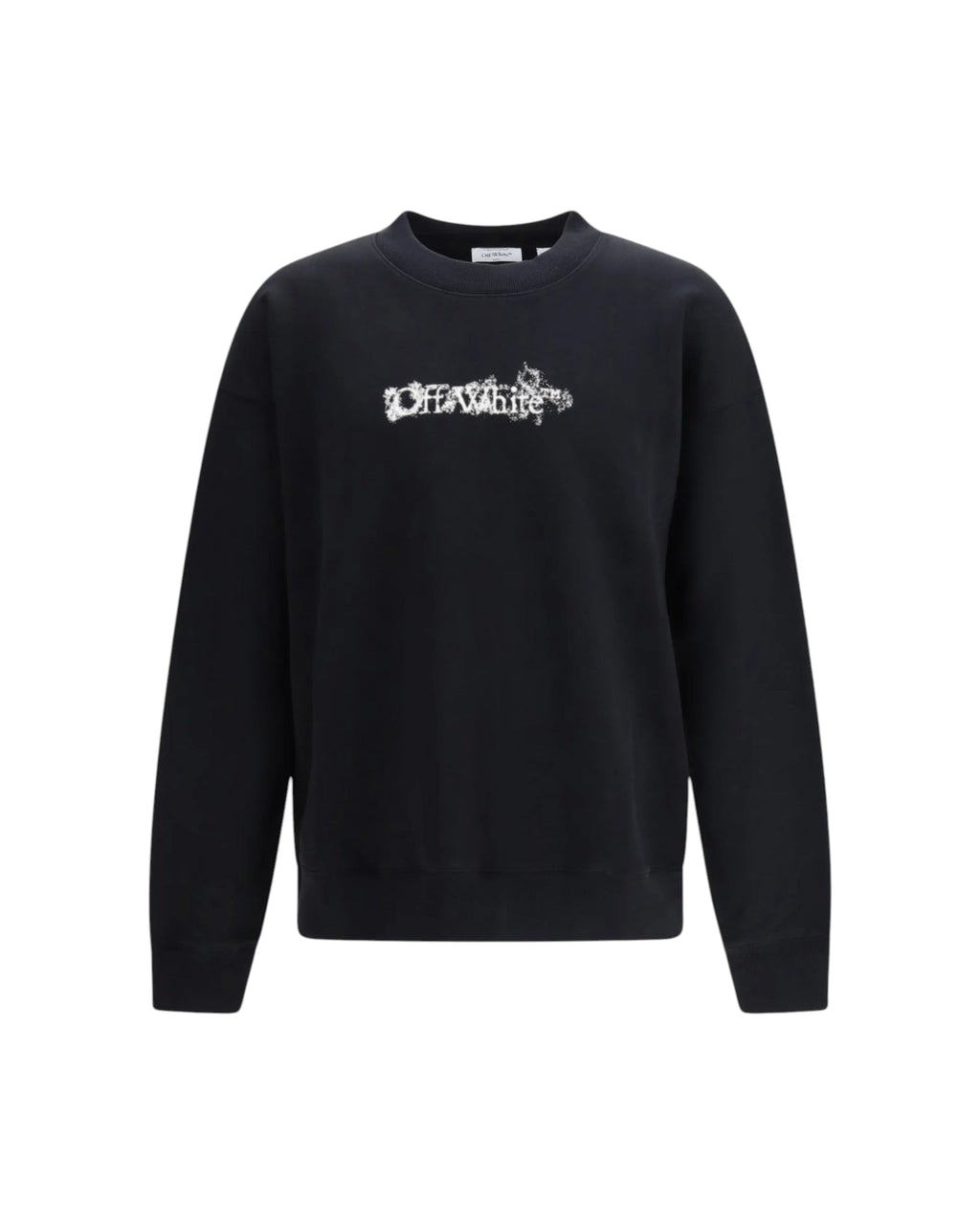 OFF-WHITE BLACK HERALDIC ARROW SKATE CREWNECK