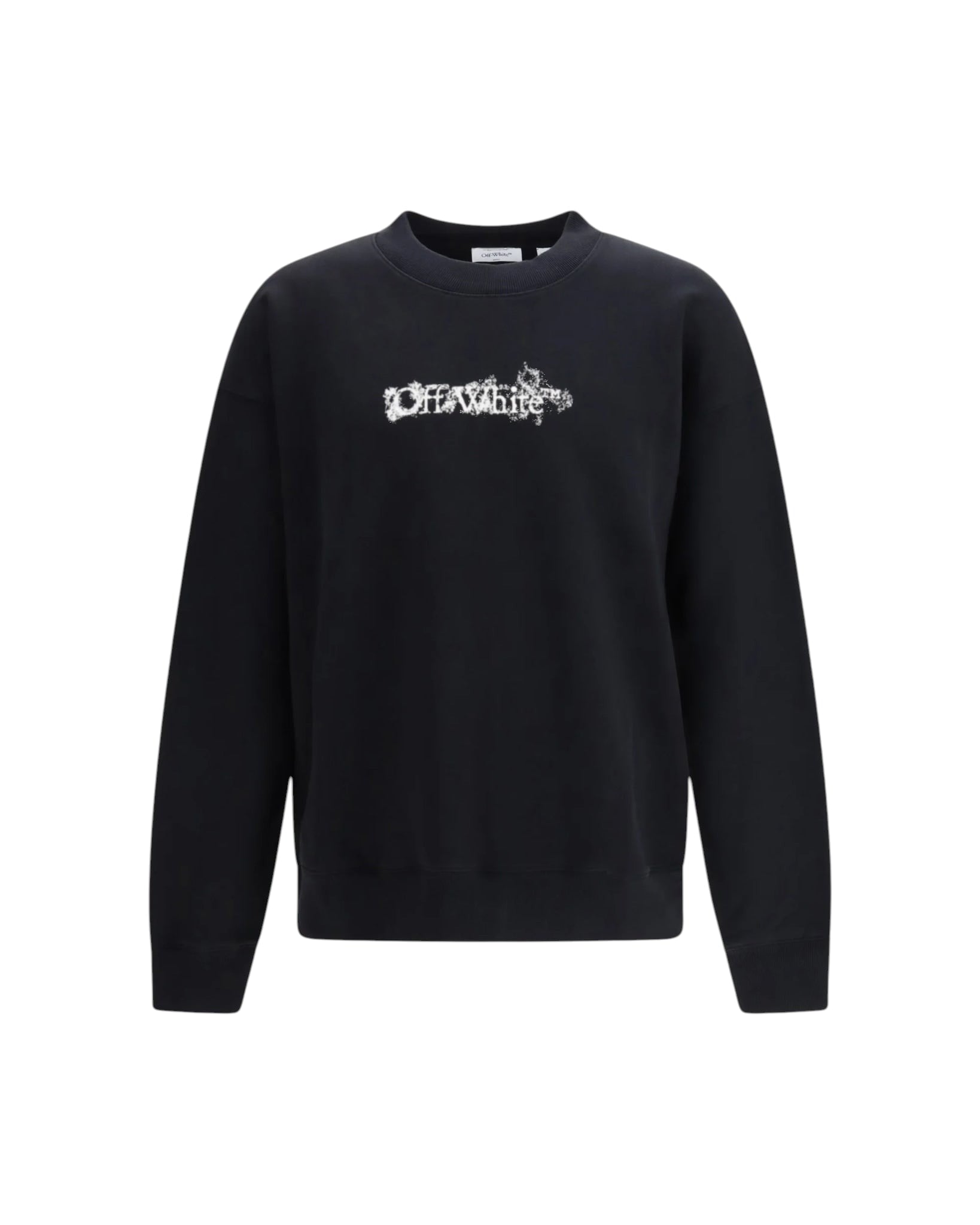 OFF-WHITE BLACK HERALDIC ARROW SKATE CREWNECK
