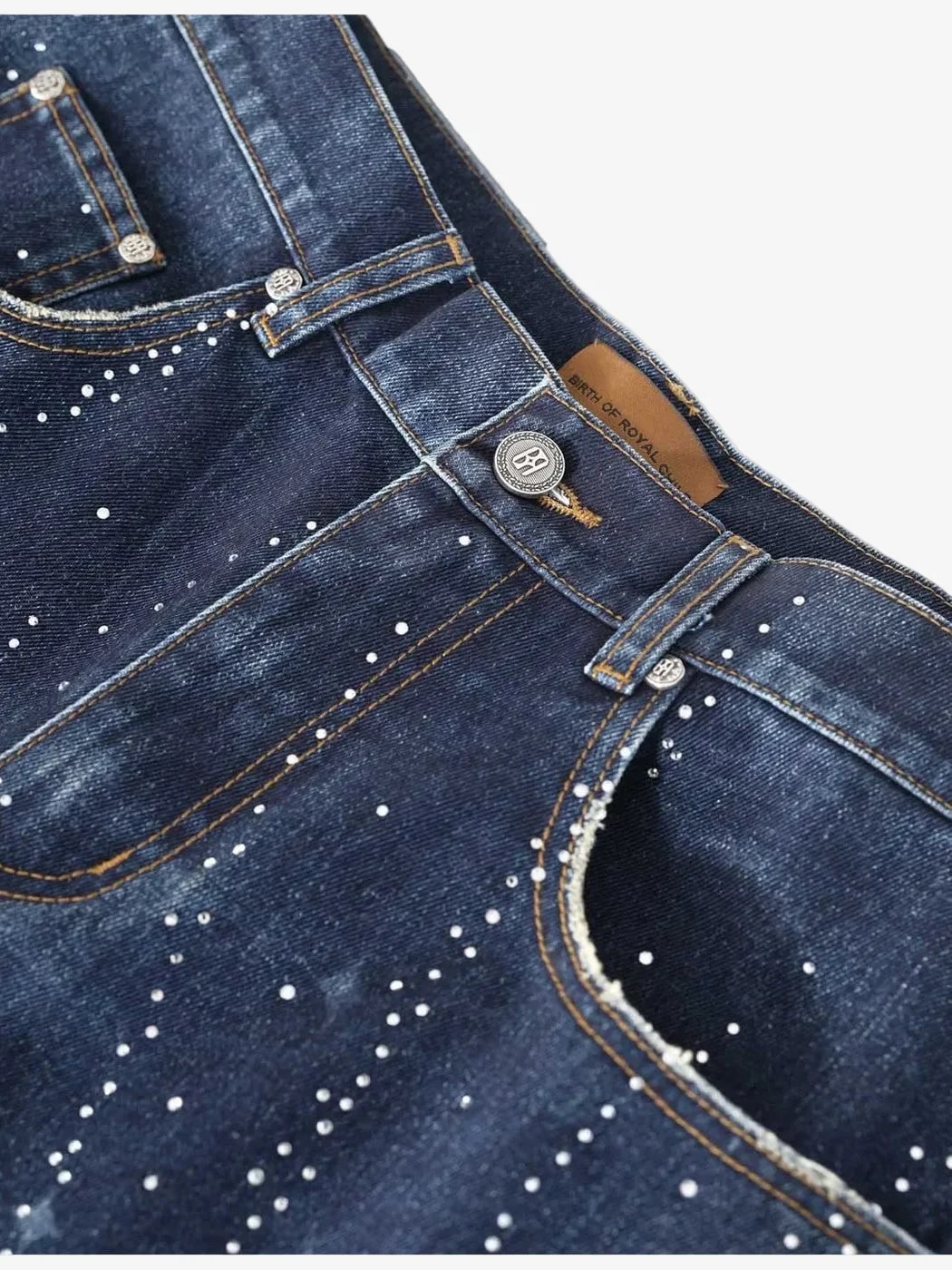 BIRTH OF ROYAL CHILD BLUE 20K STARLIGHT DIAMOND JORTS