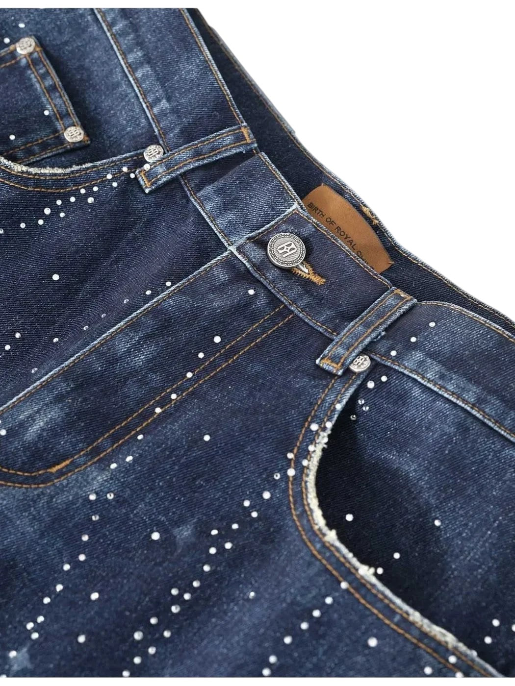 BIRTH OF ROYAL CHILD BLUE 20K STARLIGHT DIAMOND JORTS