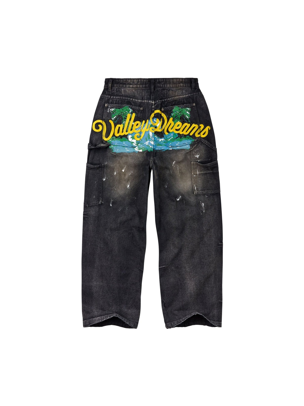 VALLEY PARADISE PAINTERS DENIM BLACK