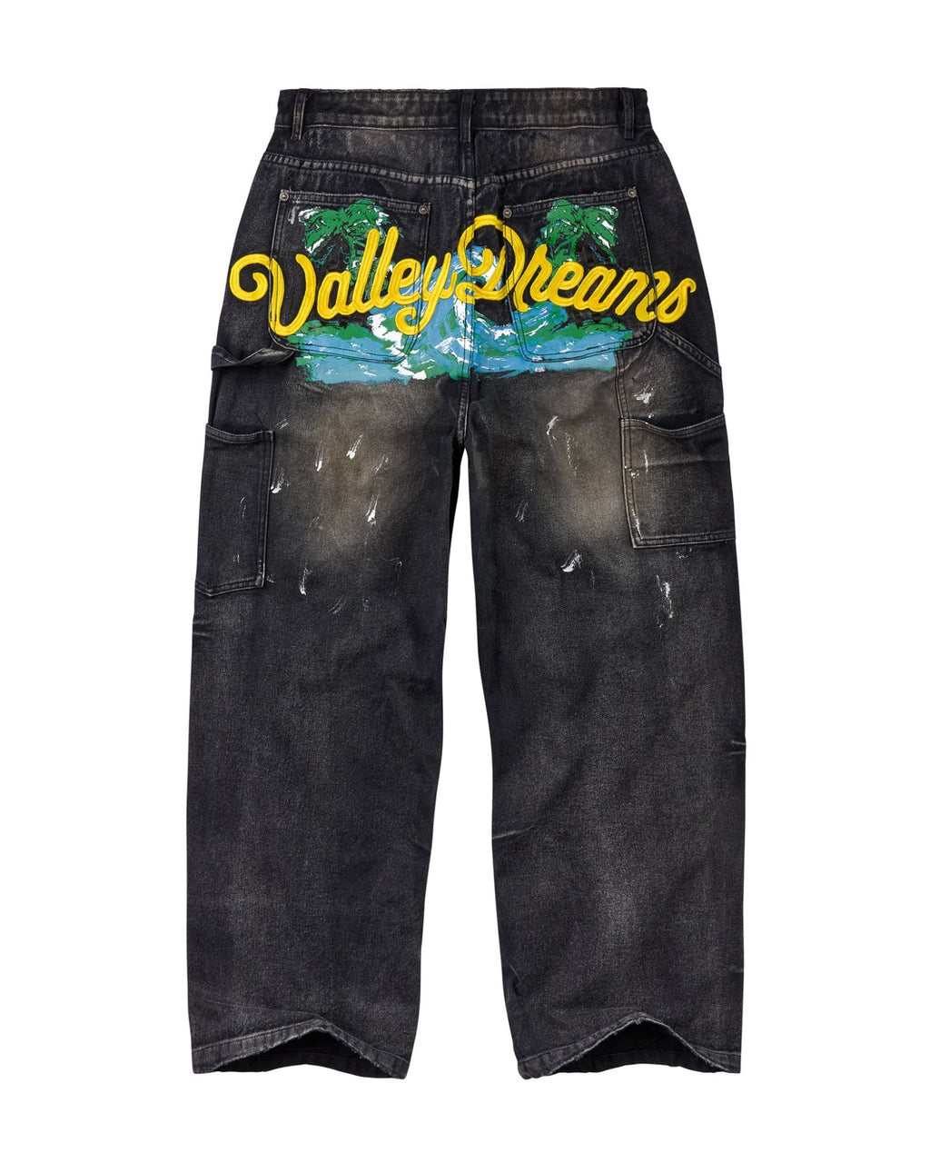 VALLEY PARADISE PAINTERS DENIM BLACK